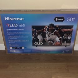  Hisense 50” LED QD6 Series TV - New