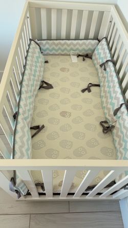 Crib with mattress