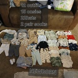 Baby Boy Newborn Bundle 