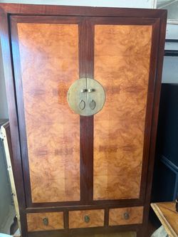 Chinese Burl Bar