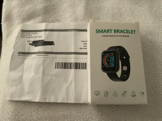 Smart bracelet - your health Stewart - black -measures heart rate 