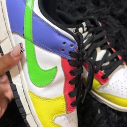 multicolor dunks