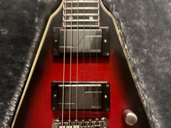 Epiphone Dave Mustaine Flying V Prophecy, Aged Dark Red Burst