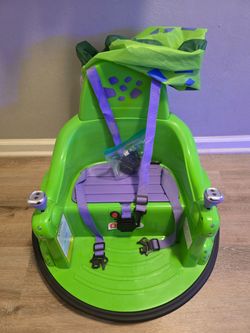 Remote Control Light Up Dino Bumper Car