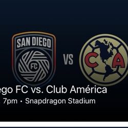SDFC vs Club America at Snapdragon Stadium 