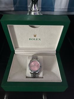 Pink watch