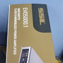 SSL 5000 Watts Mono Amplifier 