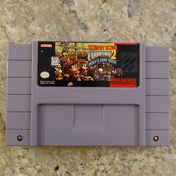 Nintendo Donkey Kong Country 2 Diddy's Kong Quest SNES 