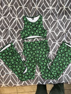 Green 2 Piece Set