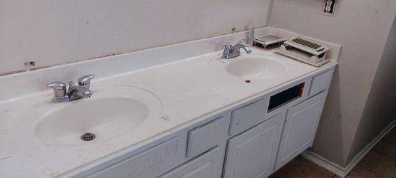 Double Vanity Sink