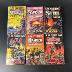 The General Sci-Fi Series By S.M. Stirling David Drake Paperback Book Lot of 6