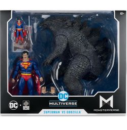 DC Multiverse Superman vs. Godzilla (Justice League vs. Godzilla vs. Kong) 2pk
