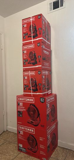 Ventilador craftsman 20v y ventilator craftsman con rociador de agua