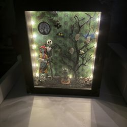 Nightmare Before Christmas Shadow Box