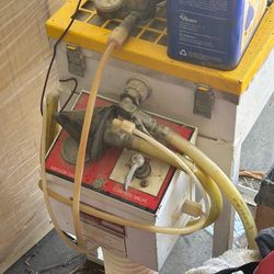 Fire extinguisher filling machine + co2 bottle