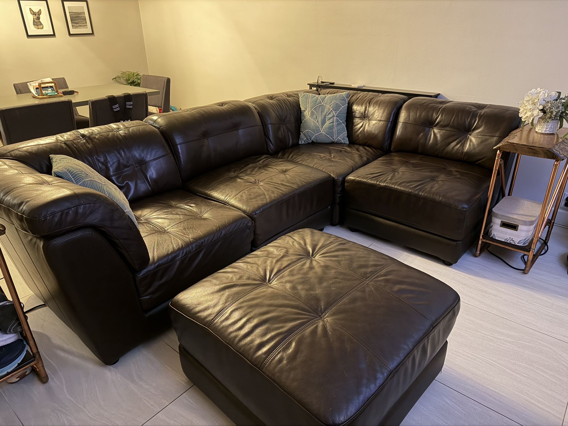 Leather Couch