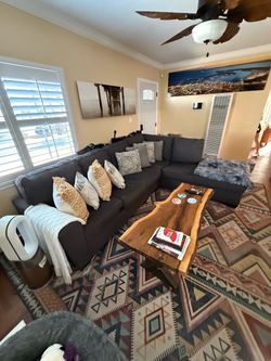 Large Gray Sectional Couch – $500 OBO