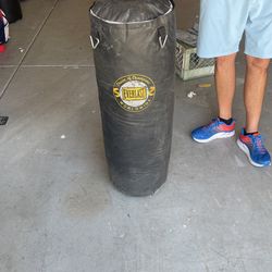 Used Everlast Punching Bag
