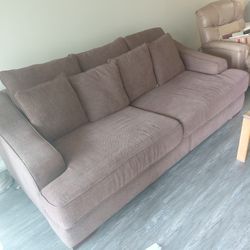 Large Brown Couch Perfect Condition 