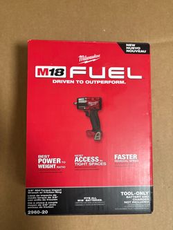 Milwaukee M18 Brushless Cordless Mid-torque 3/8” Impact Wrench Tool Only