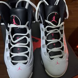  Air Jordan 6 Rings 'Pink Flash