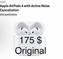 Original airpods 4 with active noise cancellation