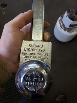 1.25" receiver ball hitch
