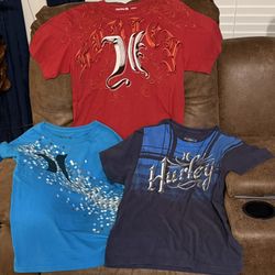 Men’s Hurley Shirts  (Size Medium)  $15.00 Each