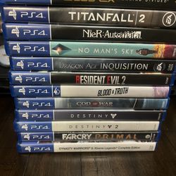 🎮 PlayStation 4 Game Lot – $9/EA (See Description)  . . . . . . . . . . . . . . . . . . . . . . . . . . . . . . . . . . . . . . . . . . . . . . . . .