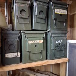 Metal Ammo Cans 