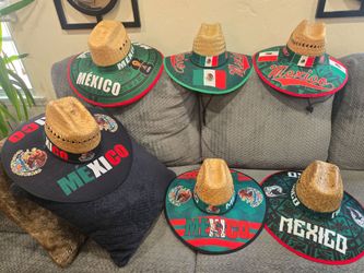 FIFA WORLD CUP "TEAM MEXICO" STRAW HATS