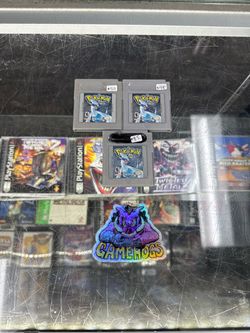 Pokemon Silver Gameboy Color $80-$95 Each Gamehogs 11am-7pm