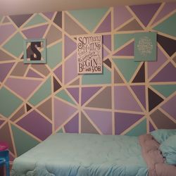 Custom Painted Accent Walls 