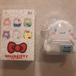 Loungefly Cinnamoroll Bag Charm/Mini Backpack from Hello Kitty and Friends