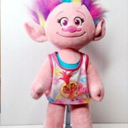 TROLLS BIULD A  BEAR BAB PRINCESS POPPY STUFFED PLUSH DOLL 2020