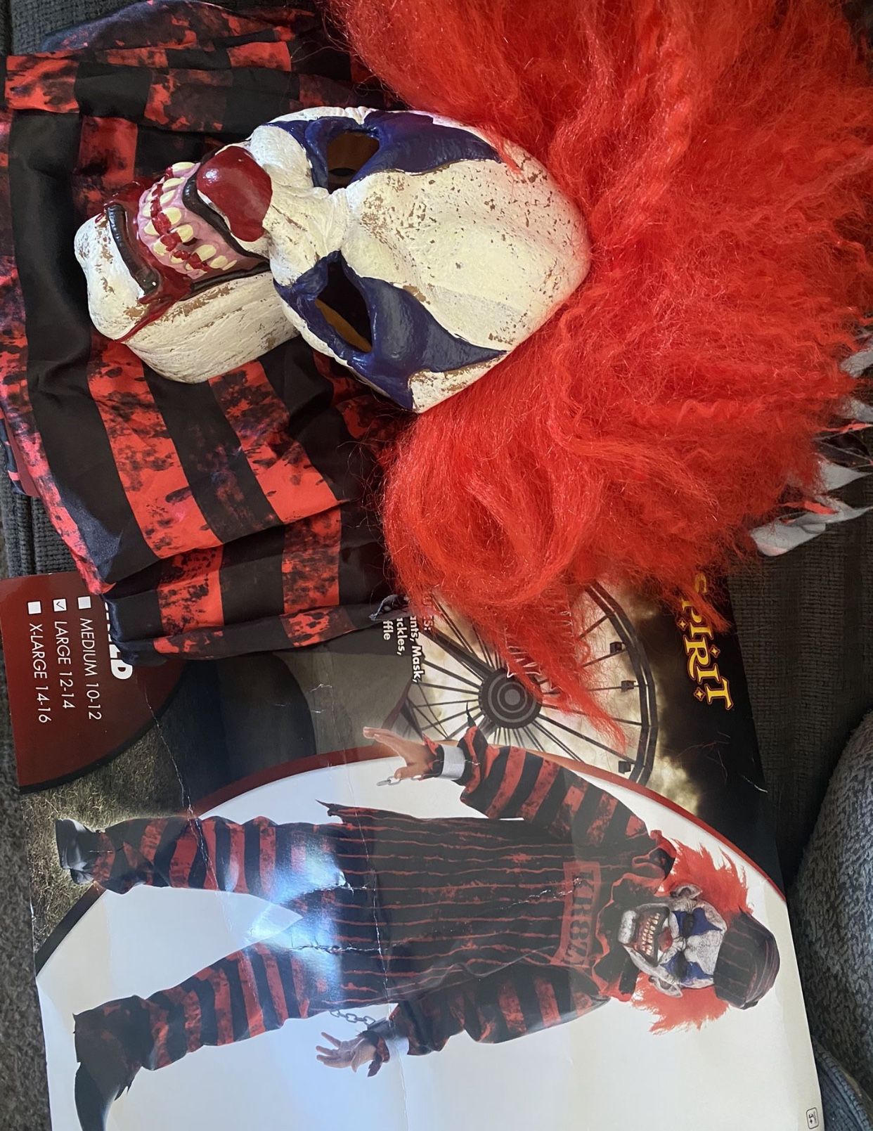 Spirit Halloween Clown Costume