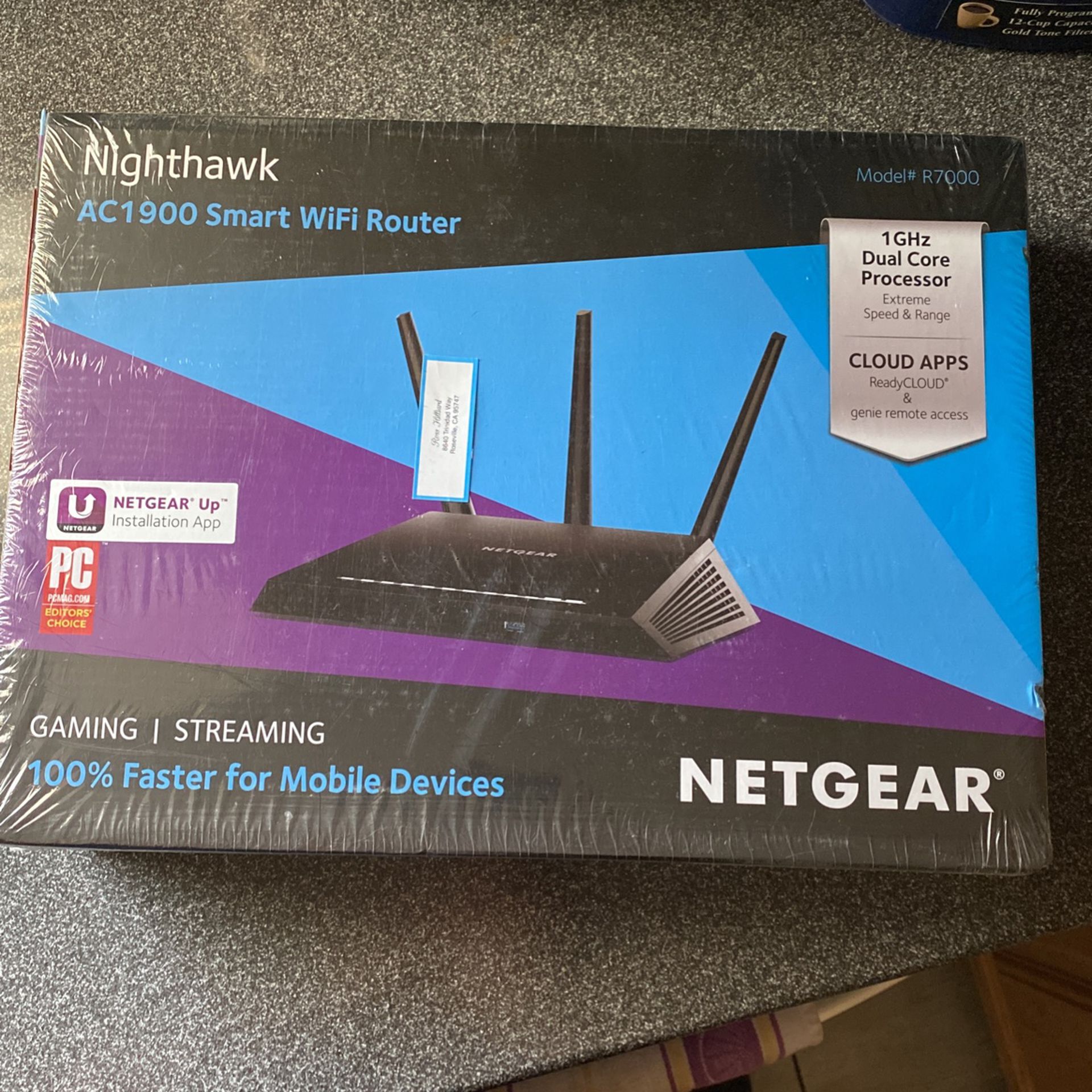 NetGear NightHawk AC1900 (R7000) WiFi router