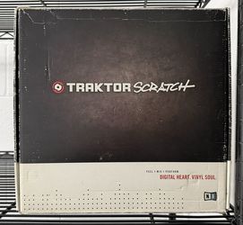 Native Instruments TRAKTOR SCRATCH PRO Audio8 DJ Complete w/Box 2x Control Vinyl