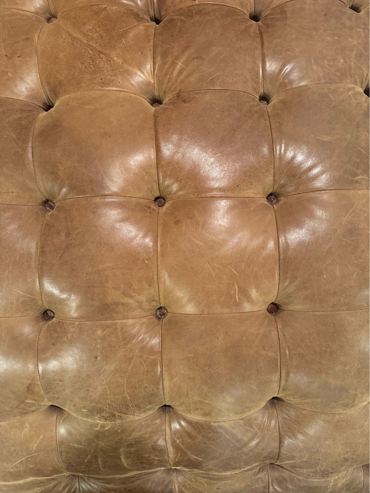 Large brown leather, Chayse