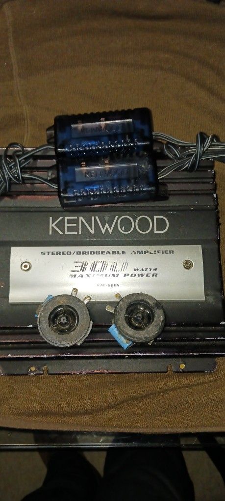 130$ ALL CROSOVERS TWEETERS KENWOOD AMP AND ALPINE AMPLIFIER ALL 130 $