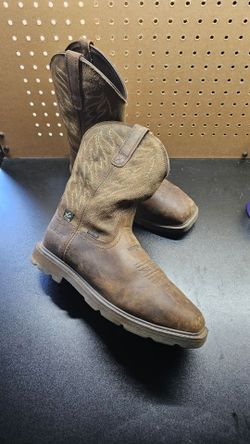 Size 10 D Ariat Work Boots Steel Toe