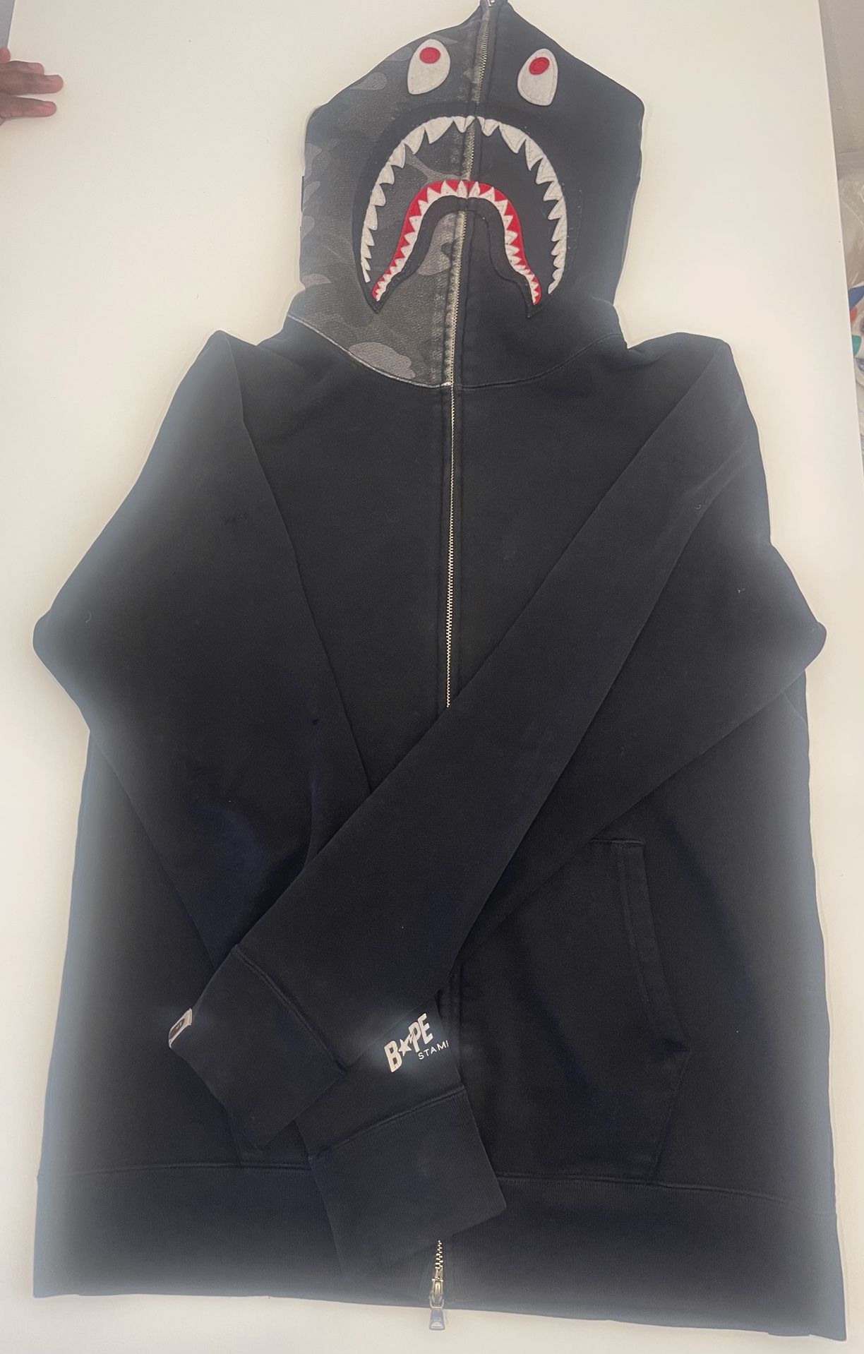 BAPE Stamped Shark Full Zip up Hoodie