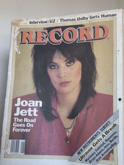 Joan Jett Vintage Newspaper 