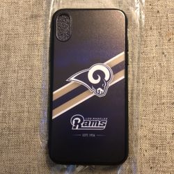 iPhone X Los Angeles Rams Phone Case