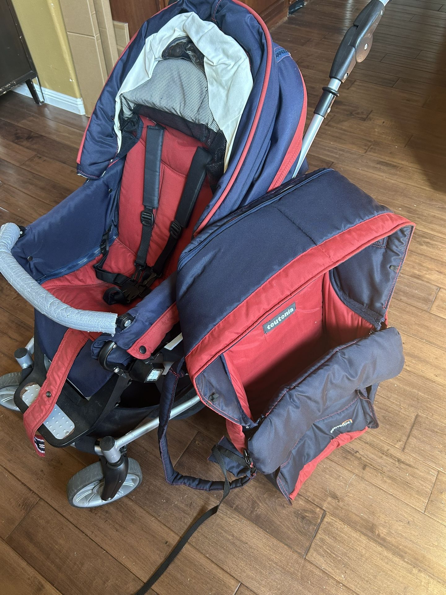Stroller and bassinet