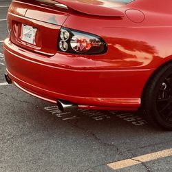 04 Gto Read Bumper Dual Exhaust Cutout 