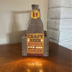 Wood Beer Caddy