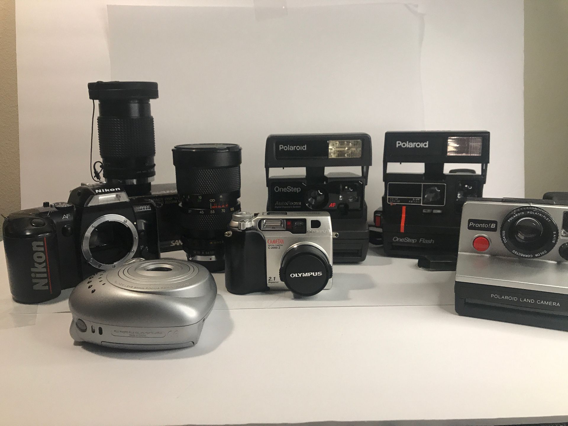 Vintage film and digital Camera Lot