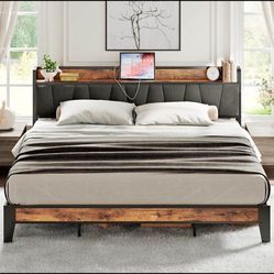 King size Bed Frame In Box Brand New Unopened 