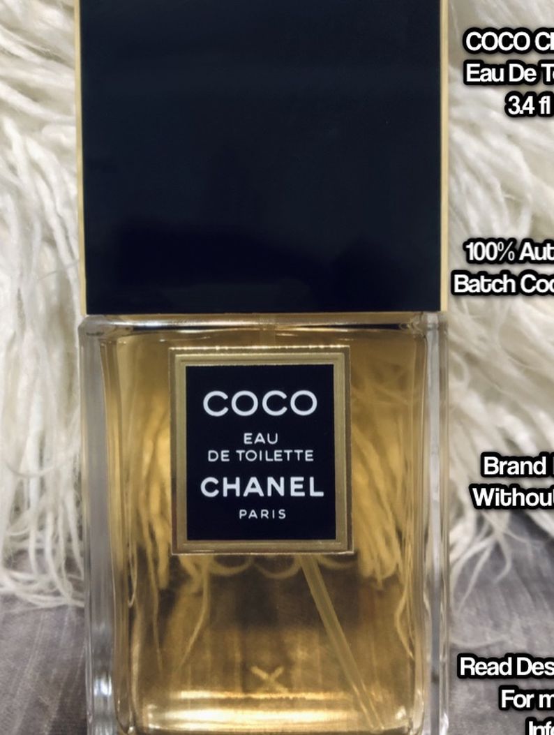 Coco Chanel Perfume Eau De Toilette 3.4 oz